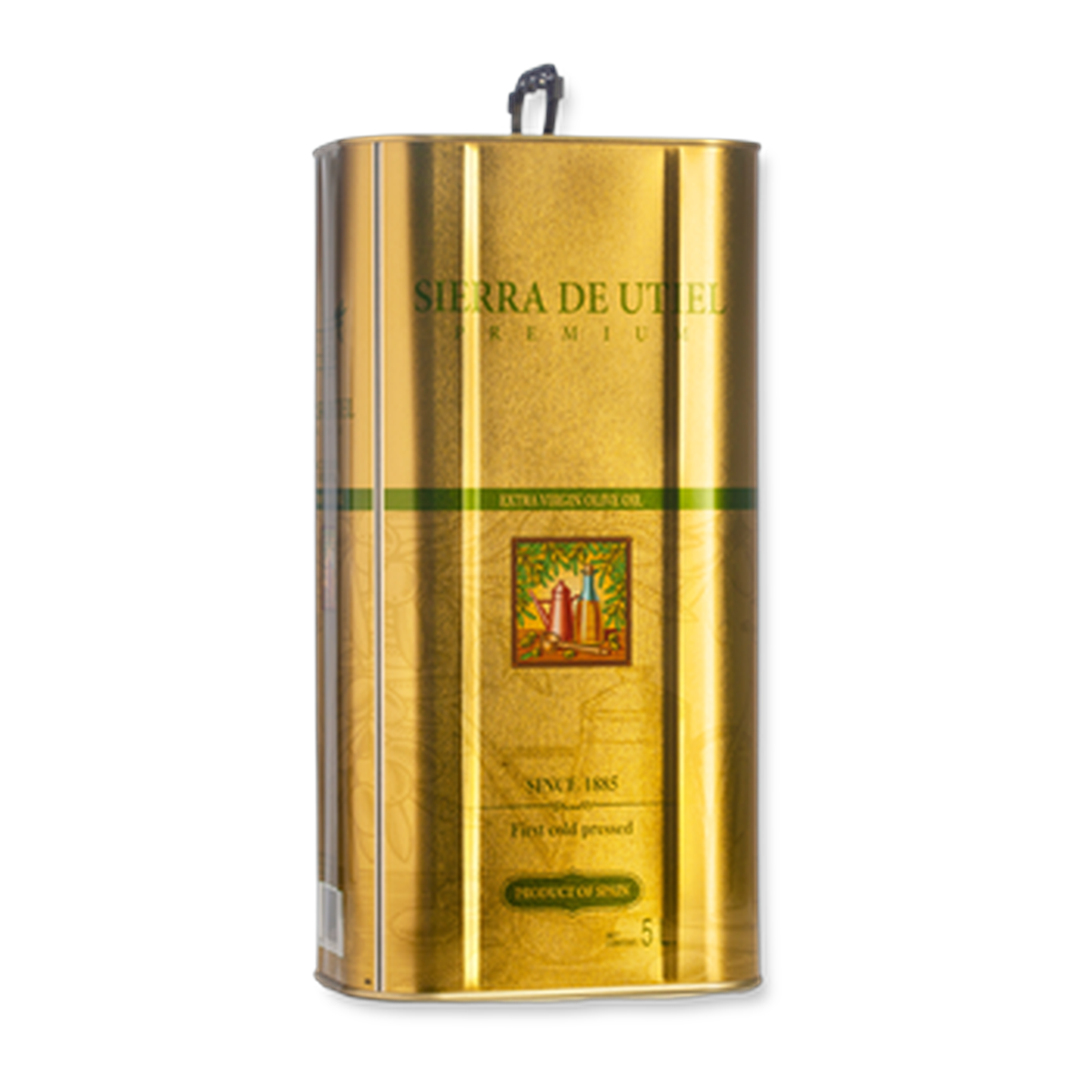Sierra de Utiel Ekstra virgin olivenolje — 5 liter kanne (tinn) · art. 100101L5